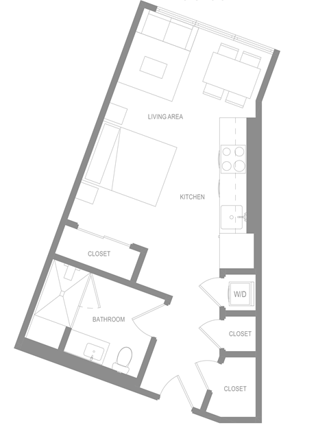 Studio G Floor Plan